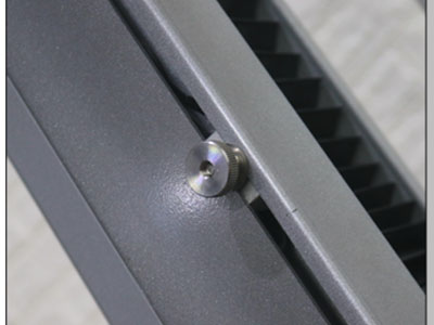 Fix bolt for manual upper/lower limit